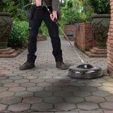 Flat surface cleaner for pressure washer