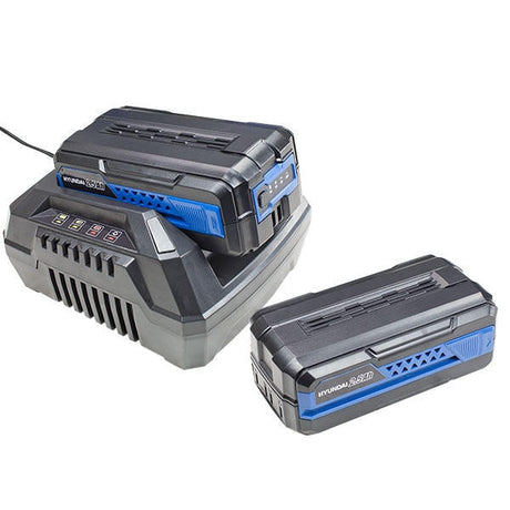 Powered by 2 x 40v batteries