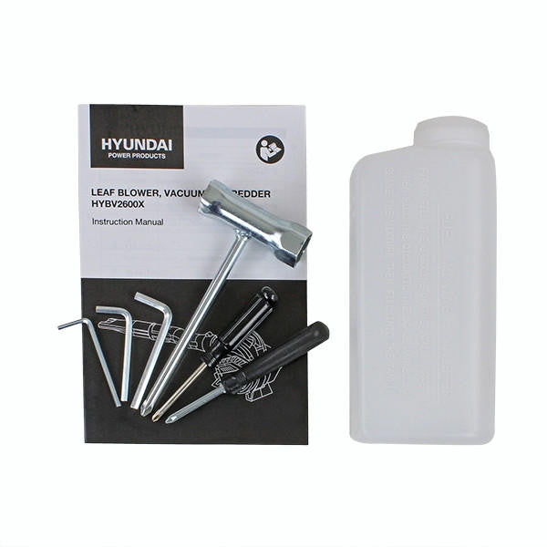 manual, tool kit & mixing bottle