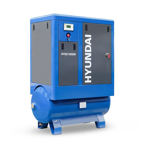 Hyundai HYSC150300 15hp 300 Litre Screw Compressor