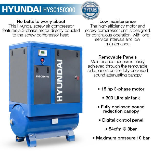 Key features of the HYSC150300