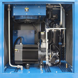 Hyundai 15hp 300L Heavy-Duty Industrial Screw Air Compressor, 400v, Quiet Running | HYSC150300