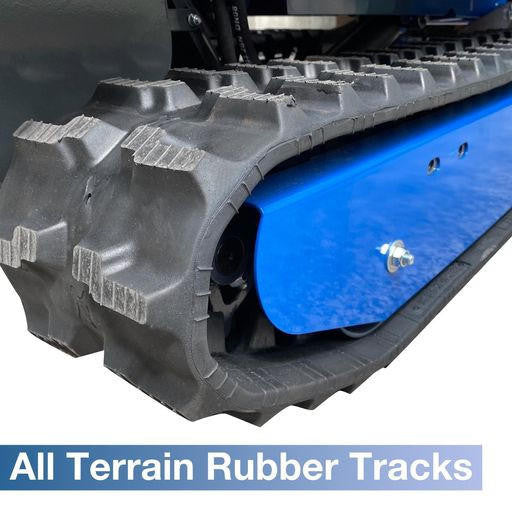 Hyundai 196cc 500kg Petrol Tracked Mini Dumper Power Barrow Transporter | HYTD500