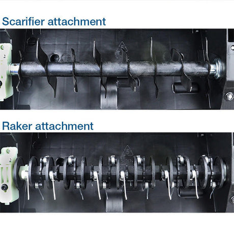 Rake / Scarifier Comparison Attachments