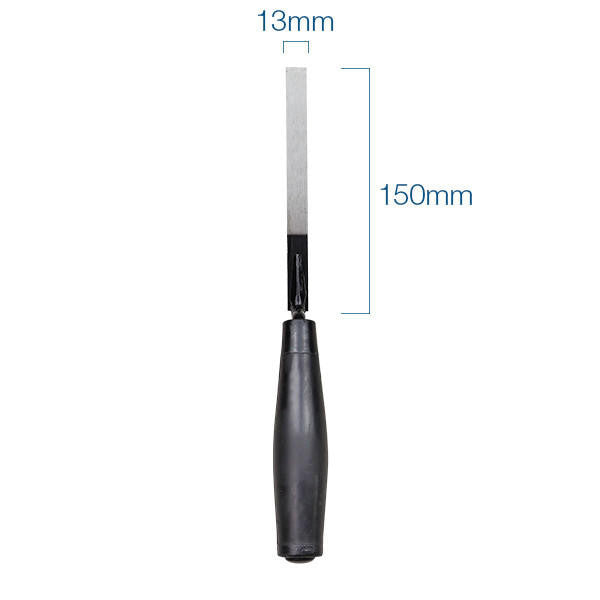 Small trowel for cutting in