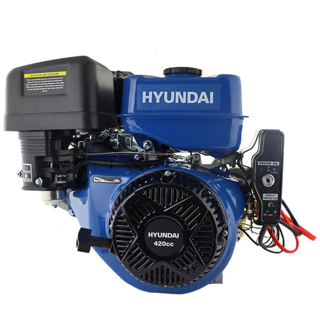 Electric start pressure washer engine