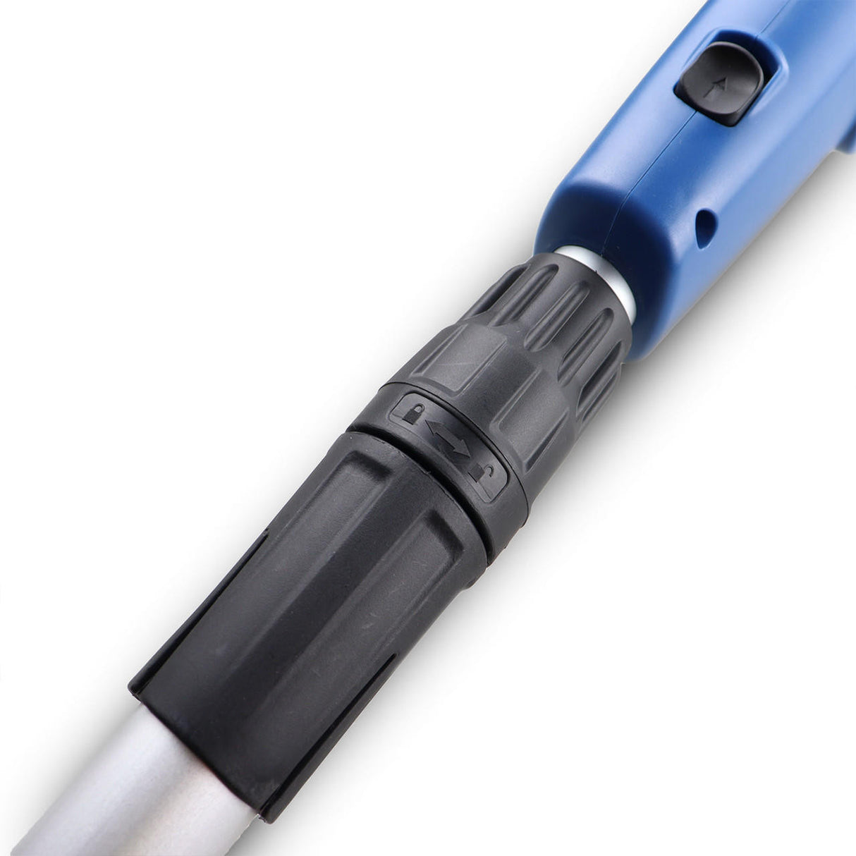 Long reach hedge trimmer connection