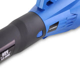 Leaf blower tube connection