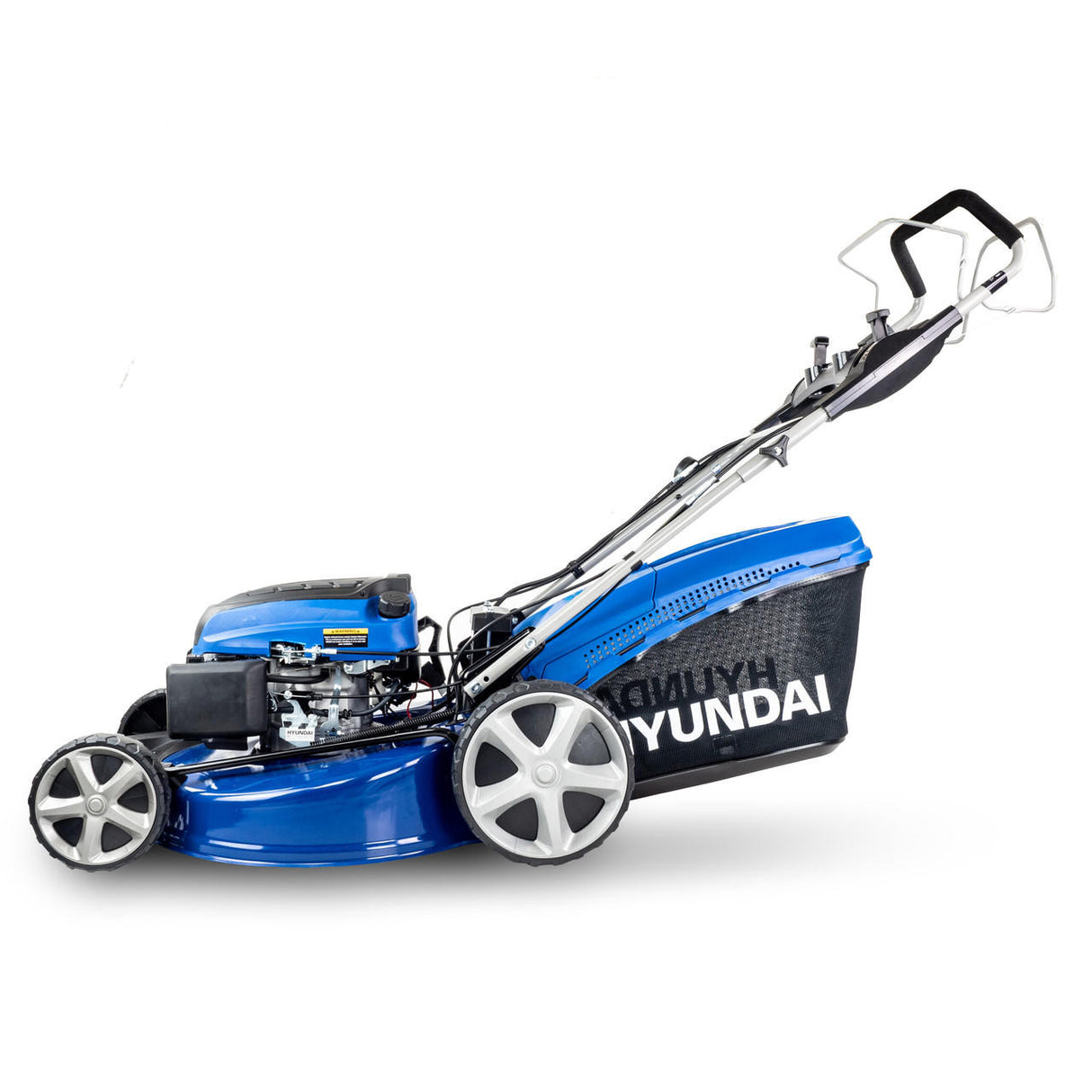 Electric start lawn mower
