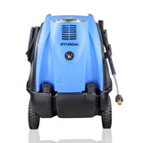 Hyundai 2610psi 180bar Hot Pressure Washer, 110°C 2.8kW Commercial Triplex Power Jet Washer | HY155HPW-1