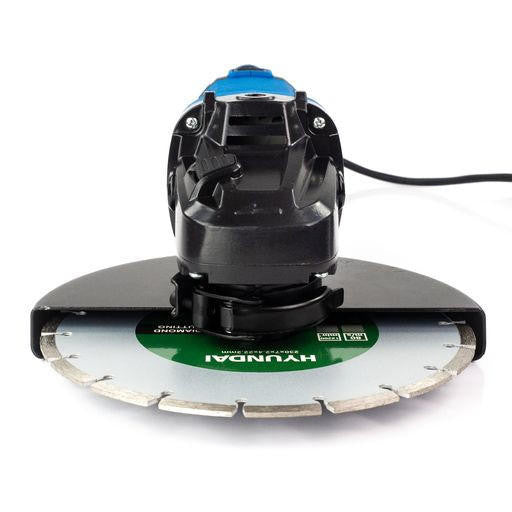 Hyundai 2000W Electric Angle Grinder 230mm Disk, Quick release, 220-240V | HYAG2000E