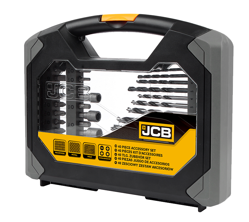40 Piece Combination Drill Bits Accessory Set