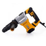 Safety and comfort are paramount during any drilling task. That's why our hammer drill features a multi-position handle and anti-vibration side handle, reducing operator fatigue and ensuring precise control.