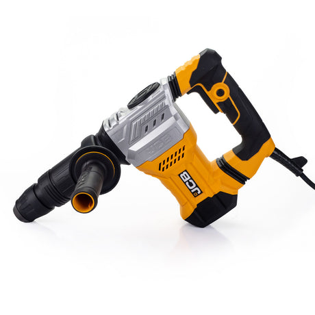 Safety and comfort are paramount during any drilling task. That's why our hammer drill features a multi-position handle and anti-vibration side handle, reducing operator fatigue and ensuring precise control.