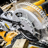 JCB 210mm 8" Electric Compound Mitre Saw, Corded, 1100W, 230V | 21-MS-210-C