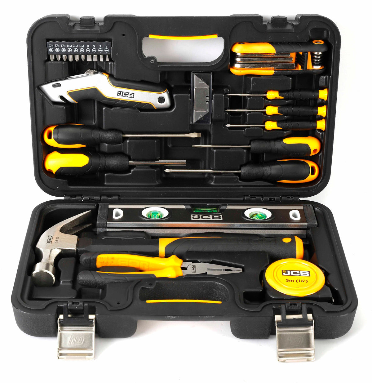 30 Piece Hand Tool Set Heavy Duty Kit Case