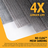 JCB Mesh Sanding 240 Grit 2pack | 5055803319397