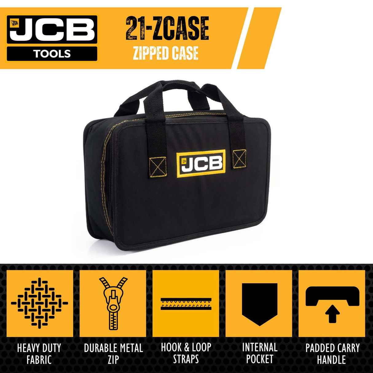 JCB Zipped Case Infographic