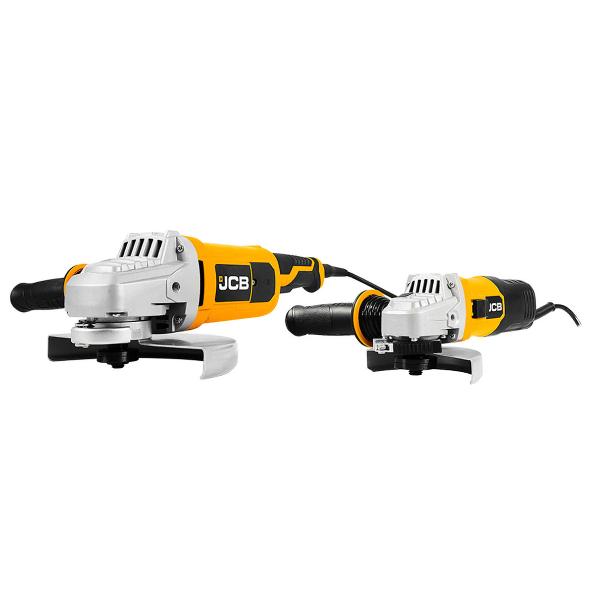 Electric Angle Grinder Twin Pack 600 & 2000W 115 & 230mm M14 Corded 220 240V