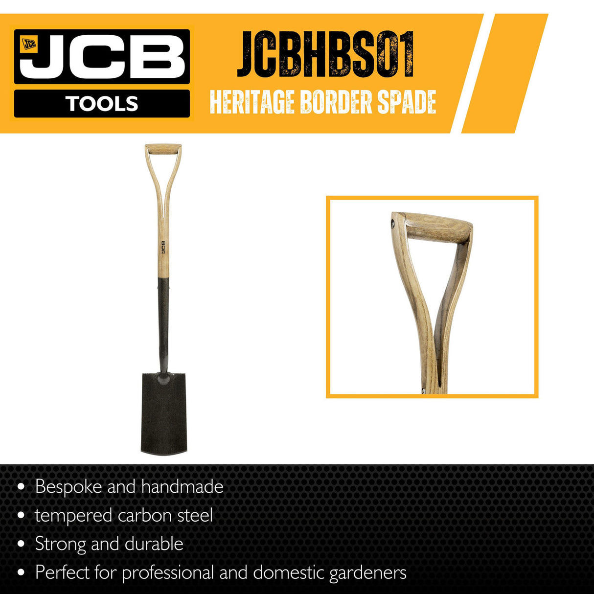 JCB Heritage Border Spade | JCBHBS01