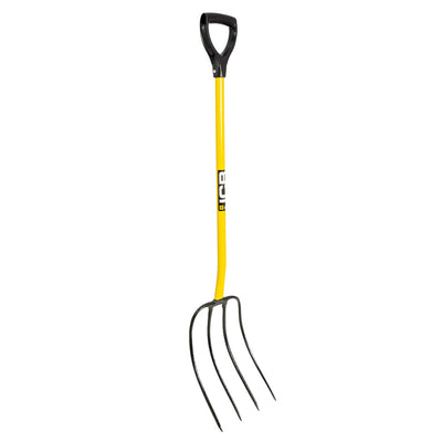 JCB Professional Manure Fork 4 Prong D Handle | JCBMF12