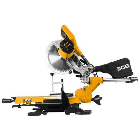 JCB 254mm Sliding Mitre Saw | 21-MS-254SB - Side on image