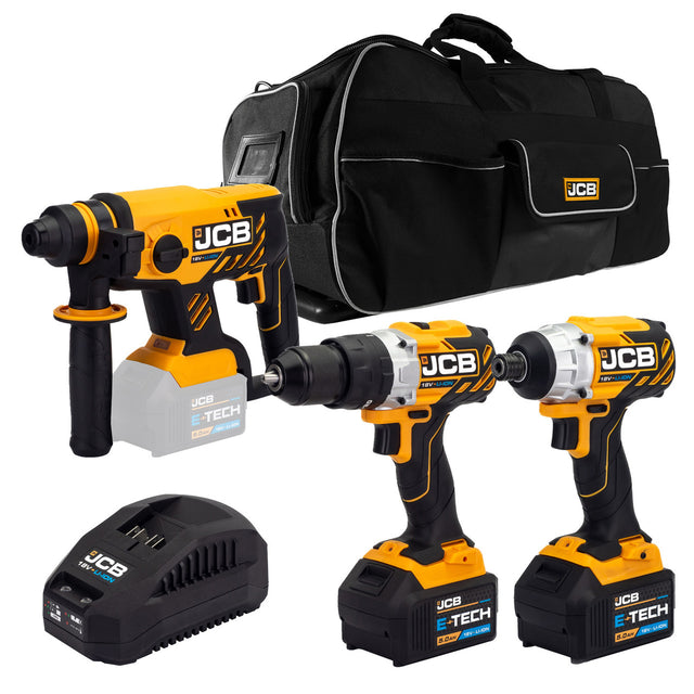 JCB 18V B/L 3 Piece Kit 5Ah | 21-18BL3PK-5