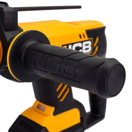 JCB 18V B/L Combi Drill B/L SDS Kit 2x 5.0ah super fast charger in 20" Kit Bag | 21-18BLTPKSDS-5