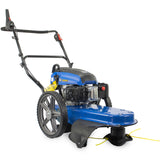Heavy-duty petrol Hyundai Grass Field Trimmer - Powered by 173cc 4-Stroke petrol engine, the HYFT60P will tackle large gardens and country estates with ease