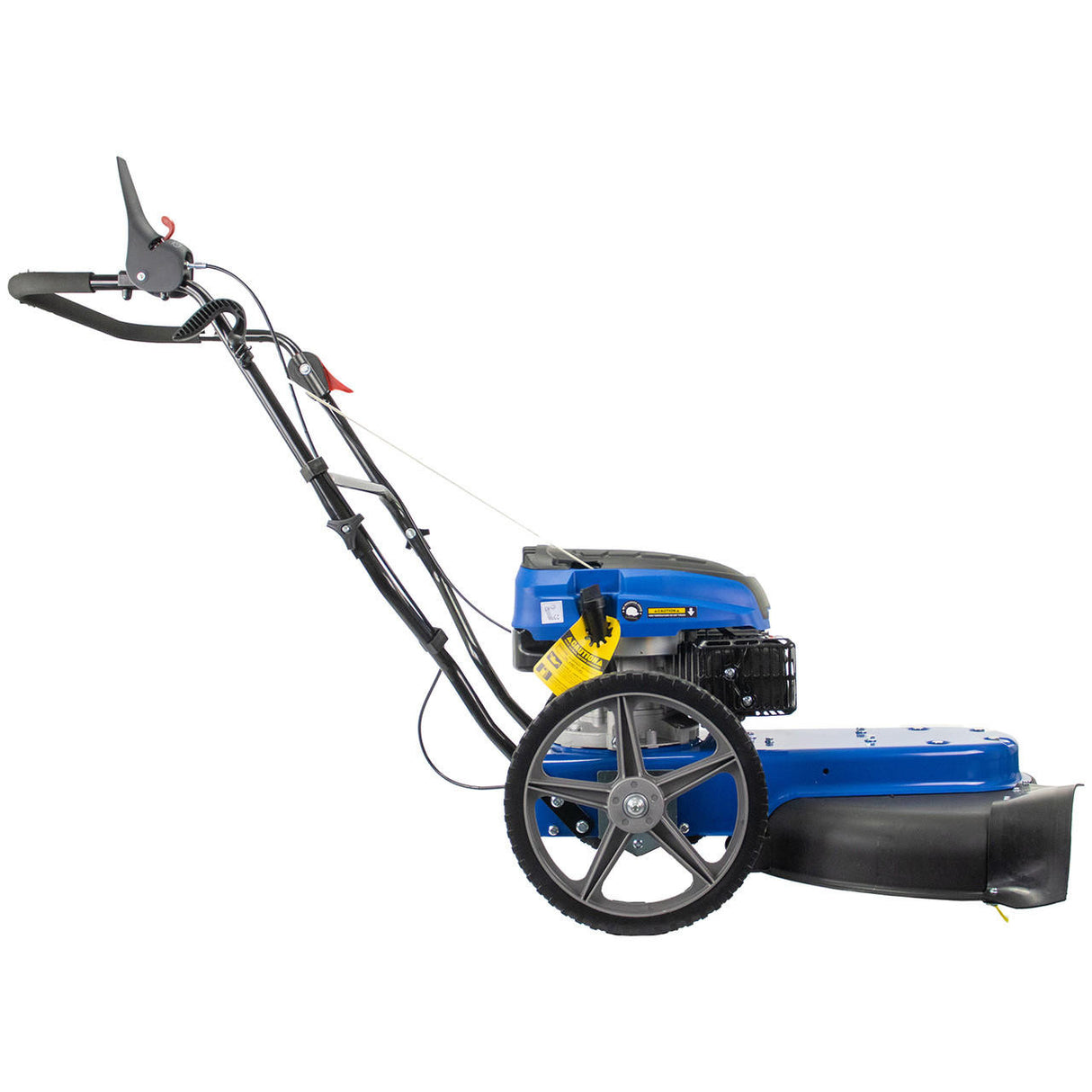350mm diameter wheels - Easy to control and move around uneven or rough ground.