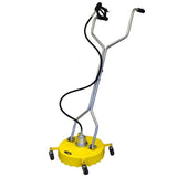 Hyundai 2800psi 213bar Petrol Pressure Washer 8.75L/min 7hp 212cc, Triple-piston Axial Pump &  Whirlaway 18" Rotary Flat Surface Cleaner | HYW3000P2+85.403.005