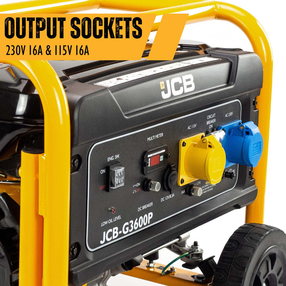 Convenient 230v / 115v Versatile Sockets
