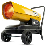 JCB 126,250BTU / 37kW Diesel Space Heater, 800m³ Coverage, Kerosene or Diesel, Thermostat | JCB-SH140D