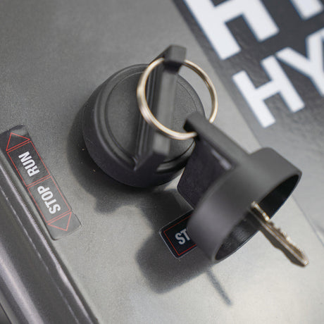 Electric start: Start the machine and begin pressure washing at the turn of a key!