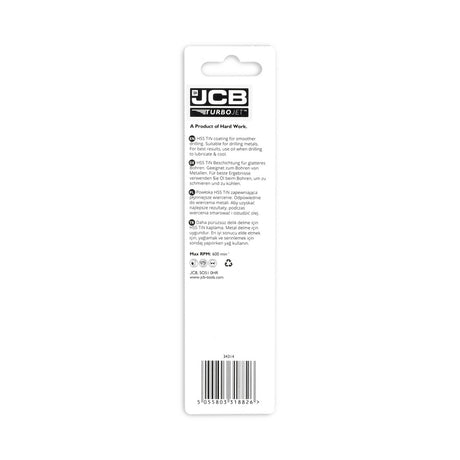 JCB TurboJet 7 Point HSS Drill Bit 10 x 133 mm | 5055803318826