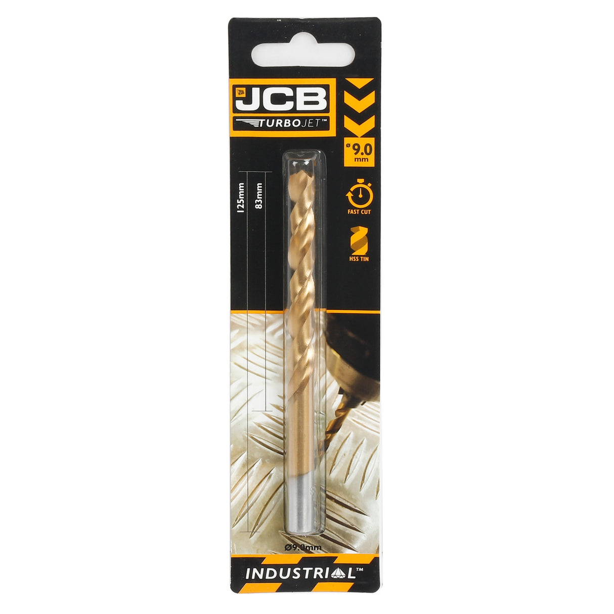 JCB Turbojet 7 Point HSS Drill Bit 9 x 125 mm | 5055803318802