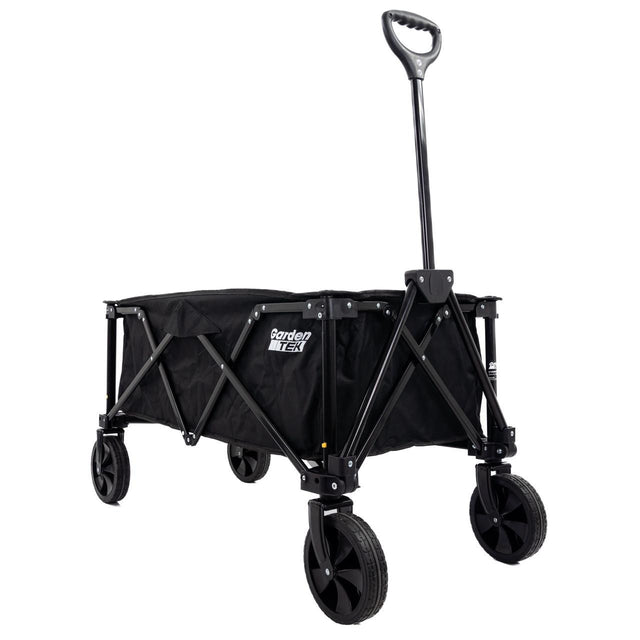 GTW220 GardenTek Folding Garden Trolley is designed for easy use around the garden, beach or any festivals to help you simply carry garden tools, garden waste or everyday items.