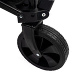 180mm diameter and 360 degree rotating wheels