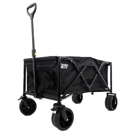 GardenTek Garden Trolley on Wheels, 120kg Load, 135L Capacity with Brakes | GTW260
