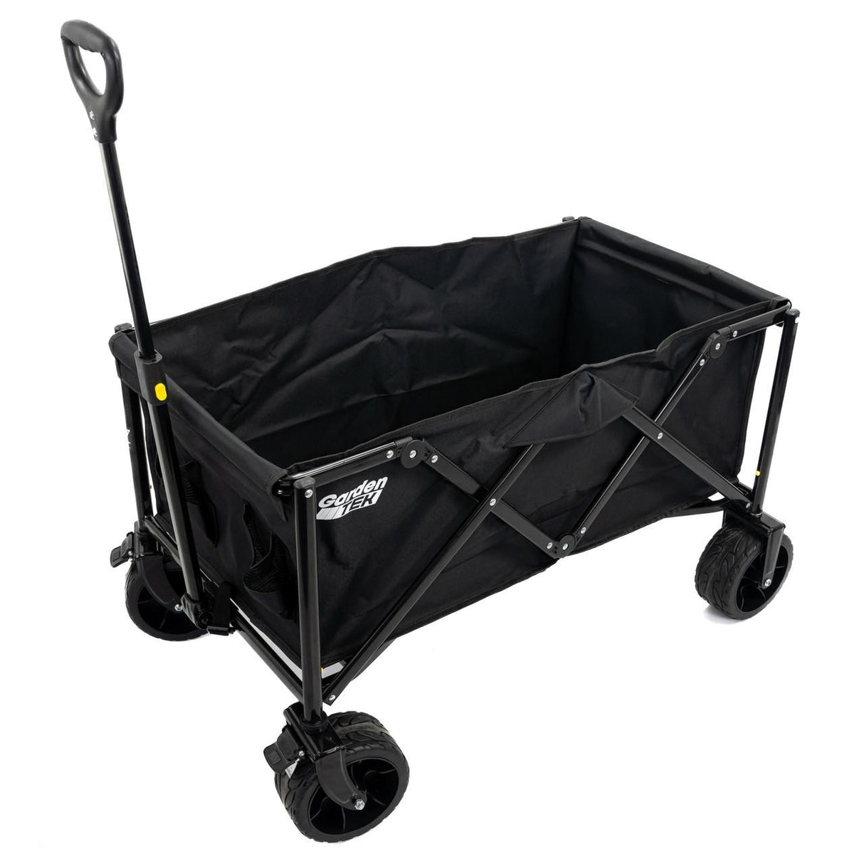 With 180mm diameter and 360 degree rotating wheels, our trolley can move multiple items with ease.