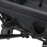 Convenient Mesh Pouches for extra storage.