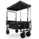 With 180mm diameter and 360 degree rotating wheels, our trolley can move multiple items with ease.