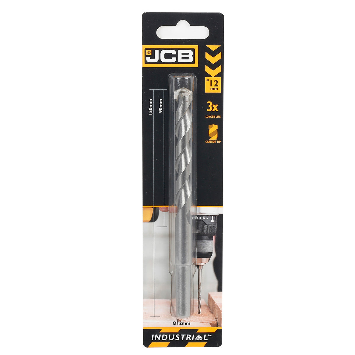 12 x 150mm Masonry Drill Bit