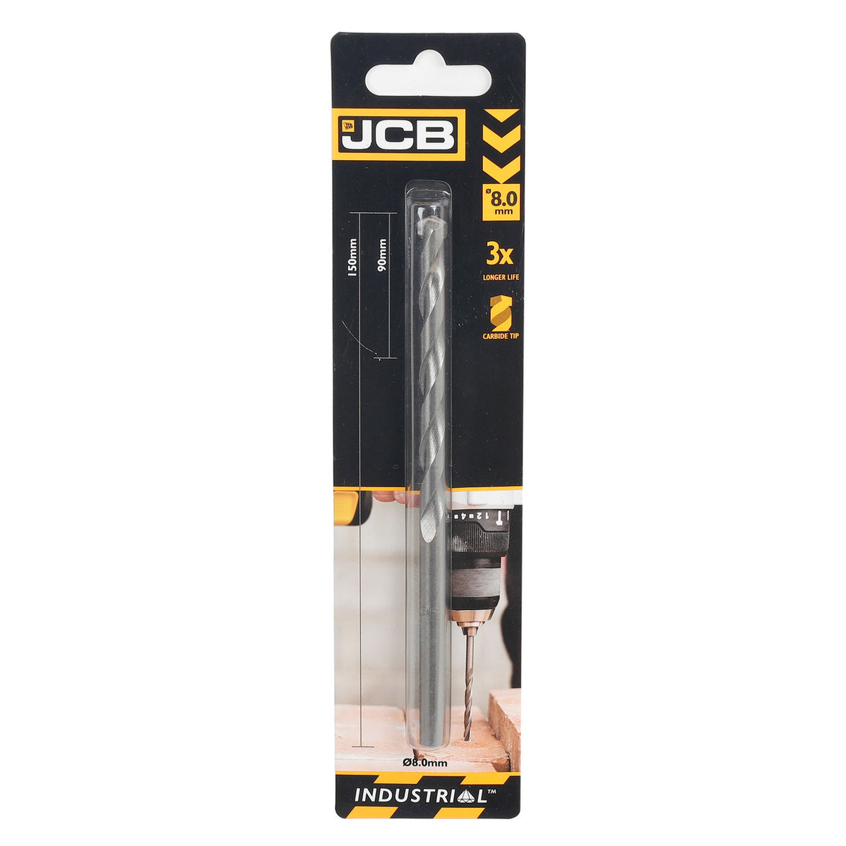 8 x 150mm Masonry Drill Bit