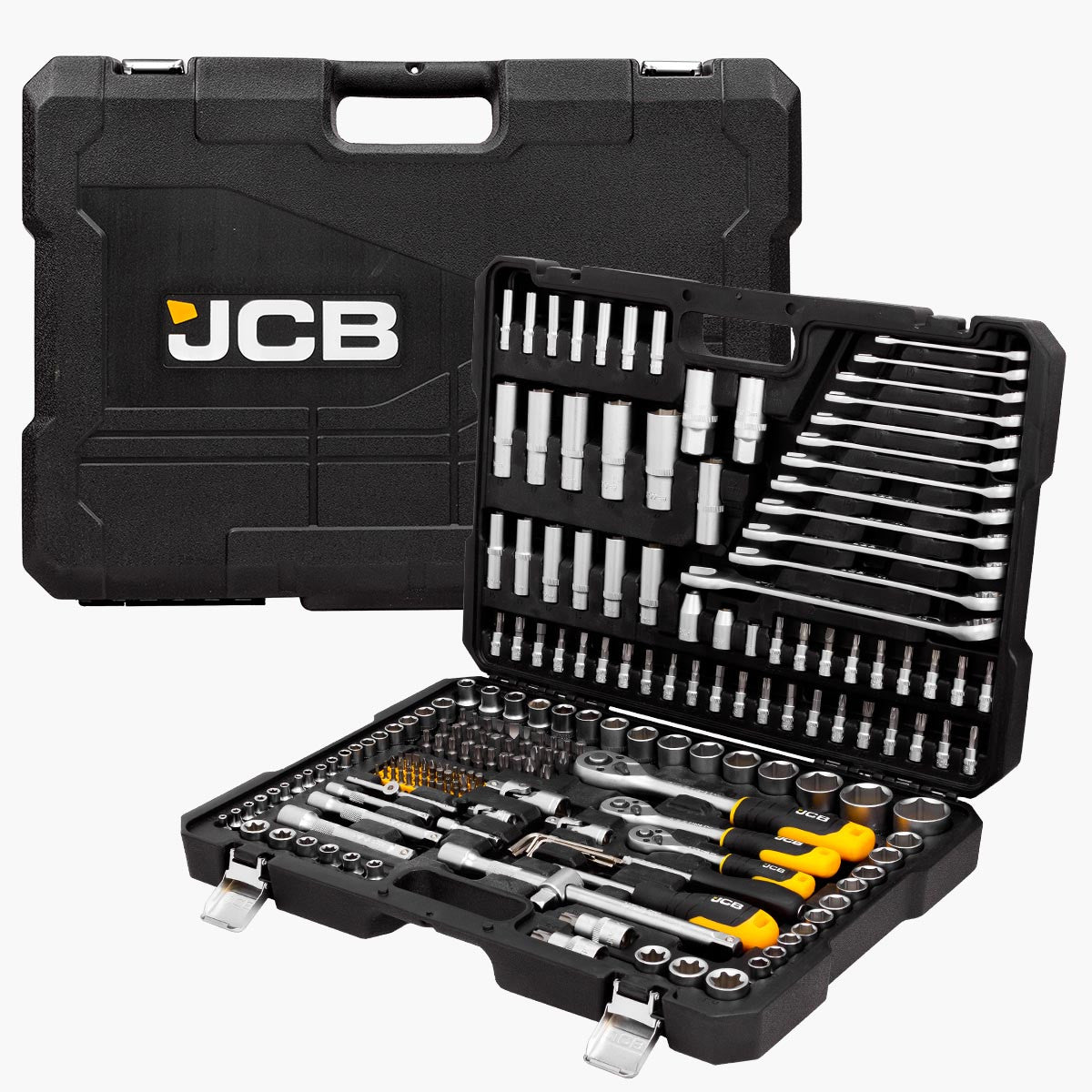 216 Piece Socket Bit Set Chrome Vanadium Steel