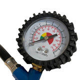 Hyundai 5-Piece Air Compressor Tool Kit - Tyre Inflator, Pressure Gauge, Degreaser & Paint Gun, Air Hose