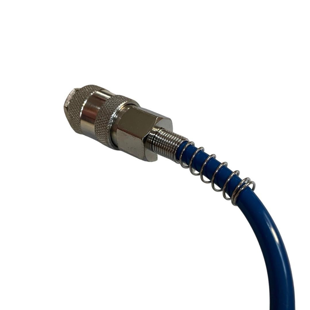 Hyundai 5-Piece Air Compressor Tool Kit - Tyre Inflator, Pressure Gauge, Degreaser & Paint Gun, Air Hose