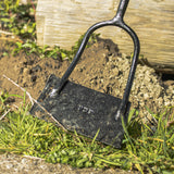 Efficient Weeding and Cultivation: The JCB Tubular Steel Dutch Hoe excels in weeding and cultivation with its 130mm wide carbon steel head, ensuring a precise 80mm lift for cutting through soil without harming plants.