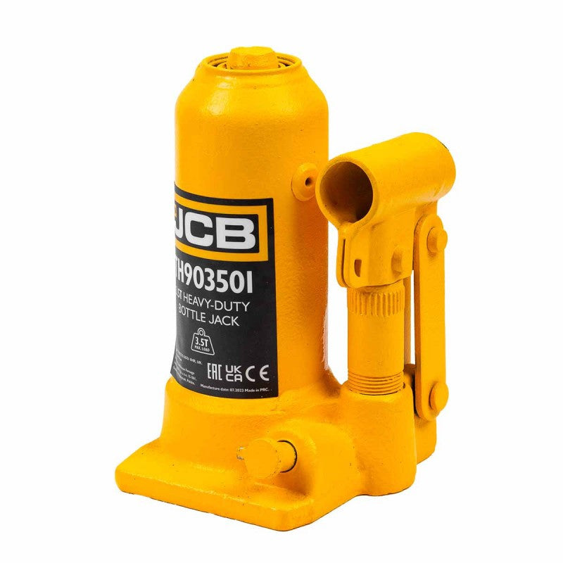 3.5 Tonne Heavy Duty Automotive Hydraulic Bottle Jack 372mm Maximum Lift