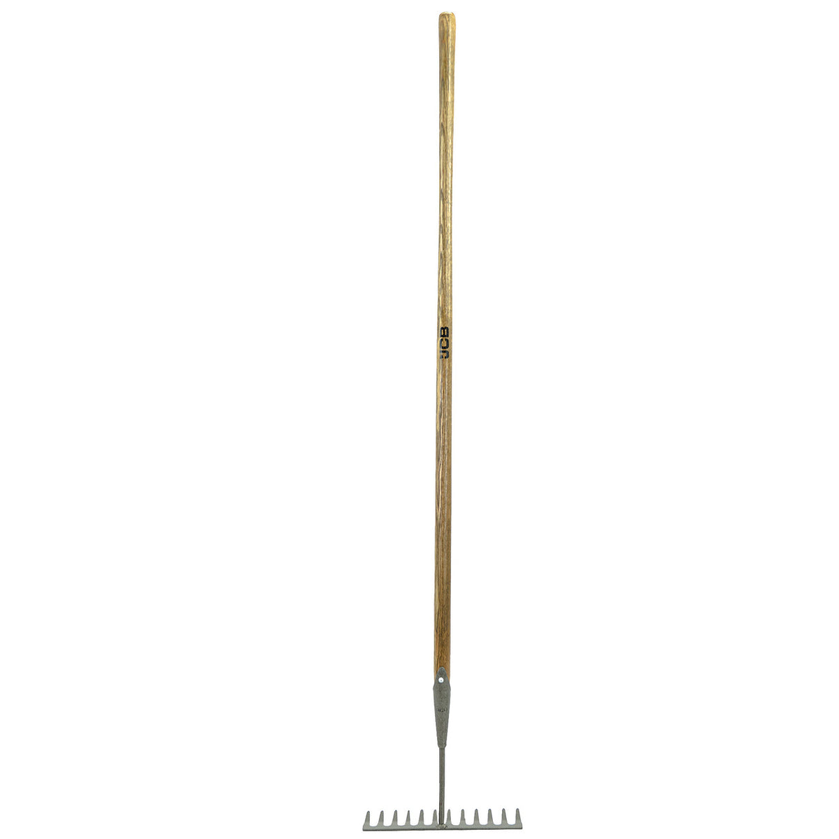 12 Teeth Heritage Garden Rake Heavy duty Carbon Steel Wood Shaft